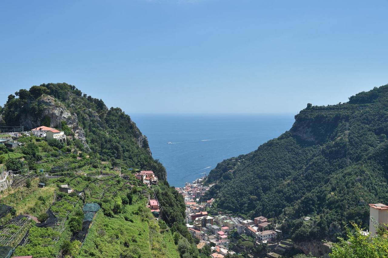 Amalfi Sea View Villa Scala Luaran gambar